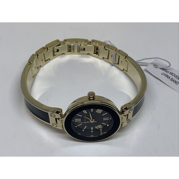 Anne Klein AK/3374 Women's Gold Metal Analog Dial Quartz Wrist Watch WAT171 - Picture 8 of 12